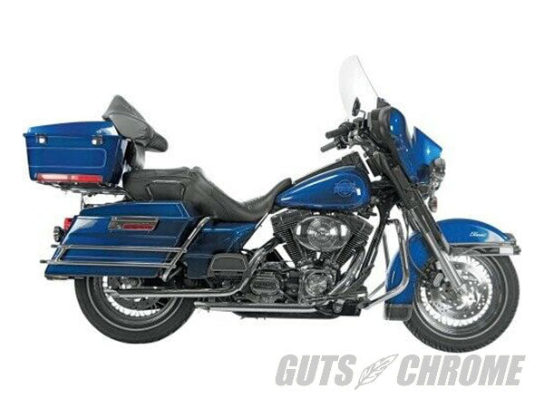 Paughco Drag Pipes Slash Cut Mufflers 40" Touring Models