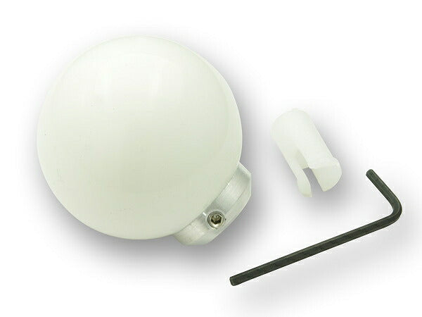 2インチ ボールシフトノブ ホワイト