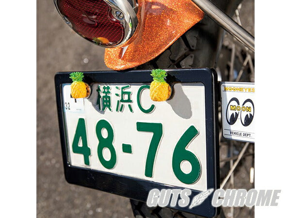 BLUE PANIC オリジナル パイナップル ライセンスボルトセット 3×1.7cm 2個セット