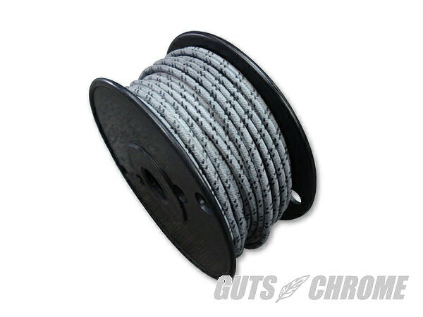 クロスカバーワイヤー16ゲージ 灰×黒※1m売リ