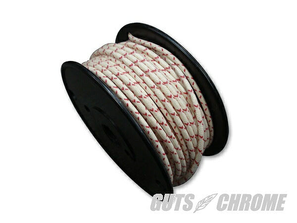 クロスカバーワイヤー16ゲージ 白×赤※1m売リ