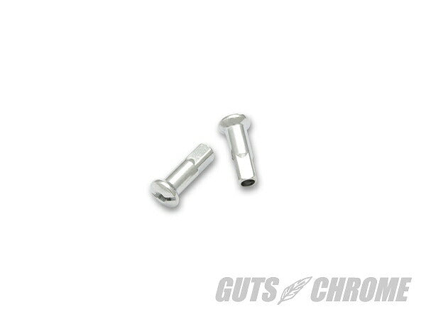 スポークニップルセット EXロングタイプ クローム