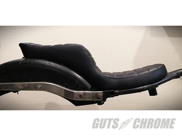 レザー チータースタイル ブラック 4速ビッグツイン