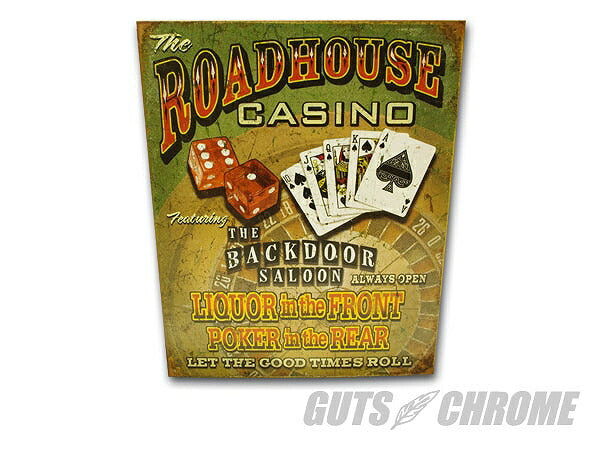 メタルサイン Road House Casino