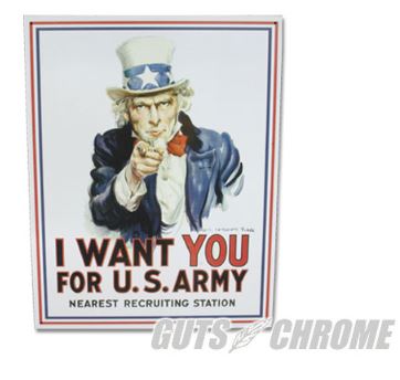メタルサイン I Want You For U.S.Army