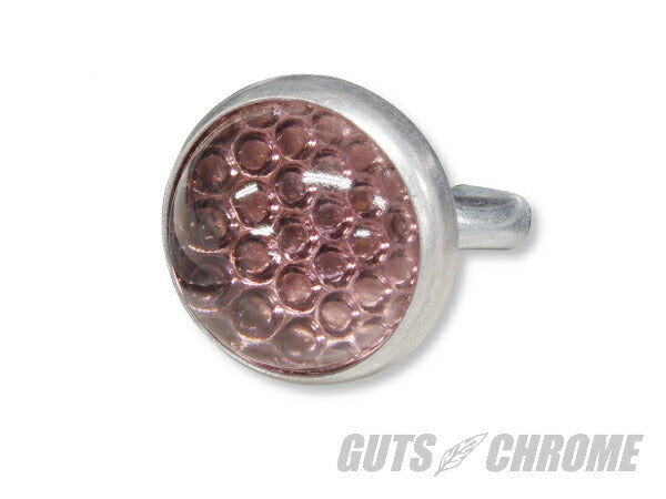 レッドフォックス ガラスレンズリフレクター ラウンドカット モーブ 24.5mm
