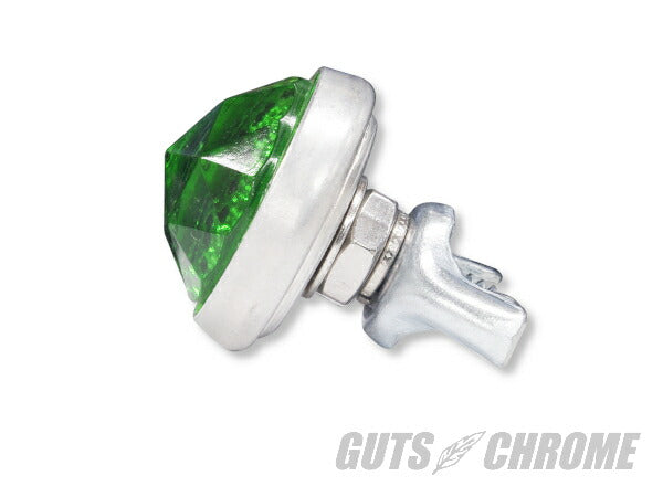 レッドフォックス ガラスレンズリフレクター プリズムカット グリーン 24.5mm 1個