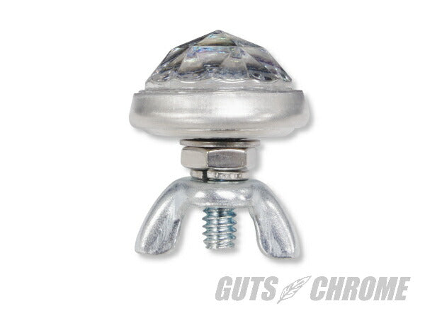 レッドフォックス ガラスレンズリフレクター プリズムカット レインボー 24.5mm 1個