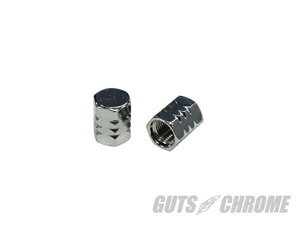 クロームバルブキャップHEX