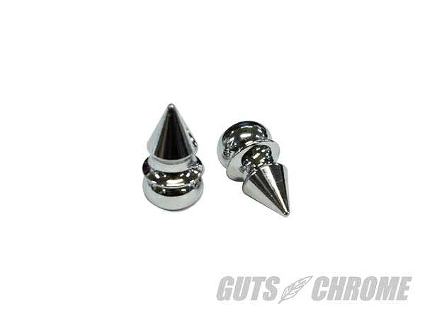 クロームバルブキャップスパイク