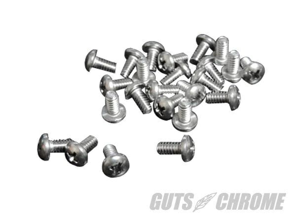 PANカバー用ステンレスボルト +プラス 首下9.5mm 24本セット
