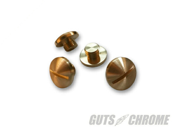 R\U0026U ショベル用ブラスロッカーアームスクリュー 4個セット ビッグツイン XL