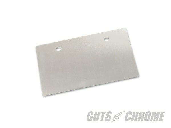 アルミ製ナンバープレートベース プレートのみ