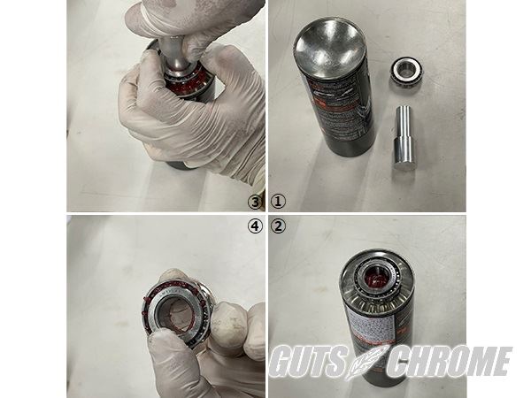 Tapered Bearing Greased Shaft for 3/4 inch & 1 inch