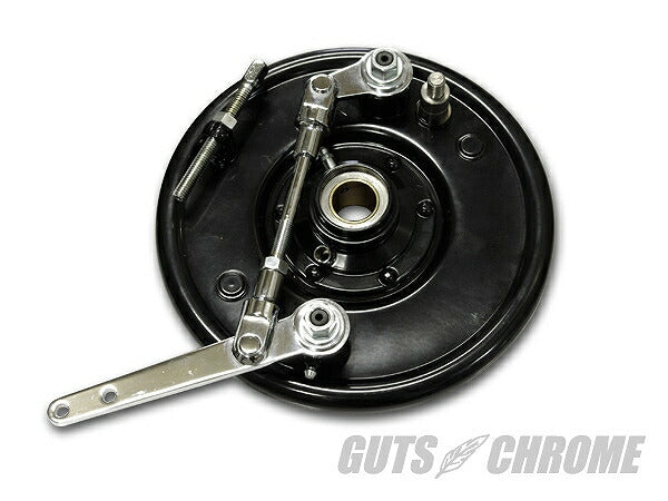 スプリンガー用 ダブルカムドラムブレーキ ブラック/クローム