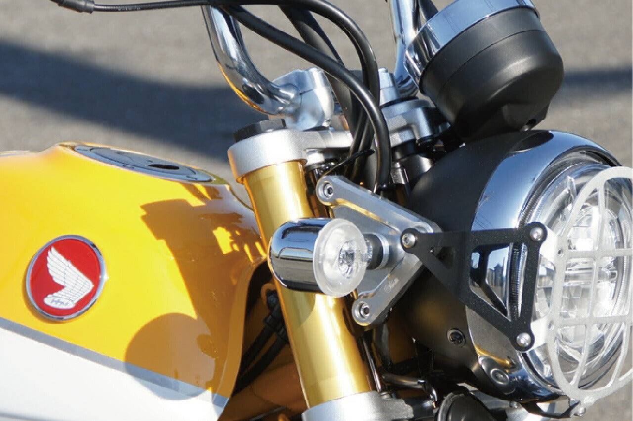 Billet Light Stay Silver Anodized Monkey 125
