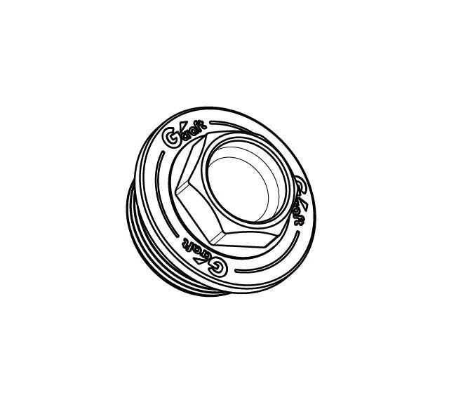 Filler Cap Silver Anodized Monkey 125