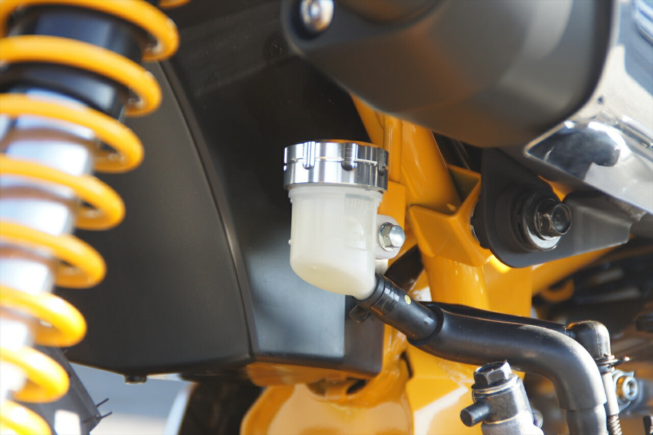 Billet Rear Master Cap Silver Anodized Monkey 125