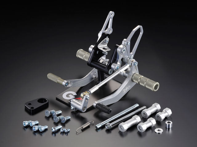 Backstep Disc Brake Type Silver Anodized Chaly
