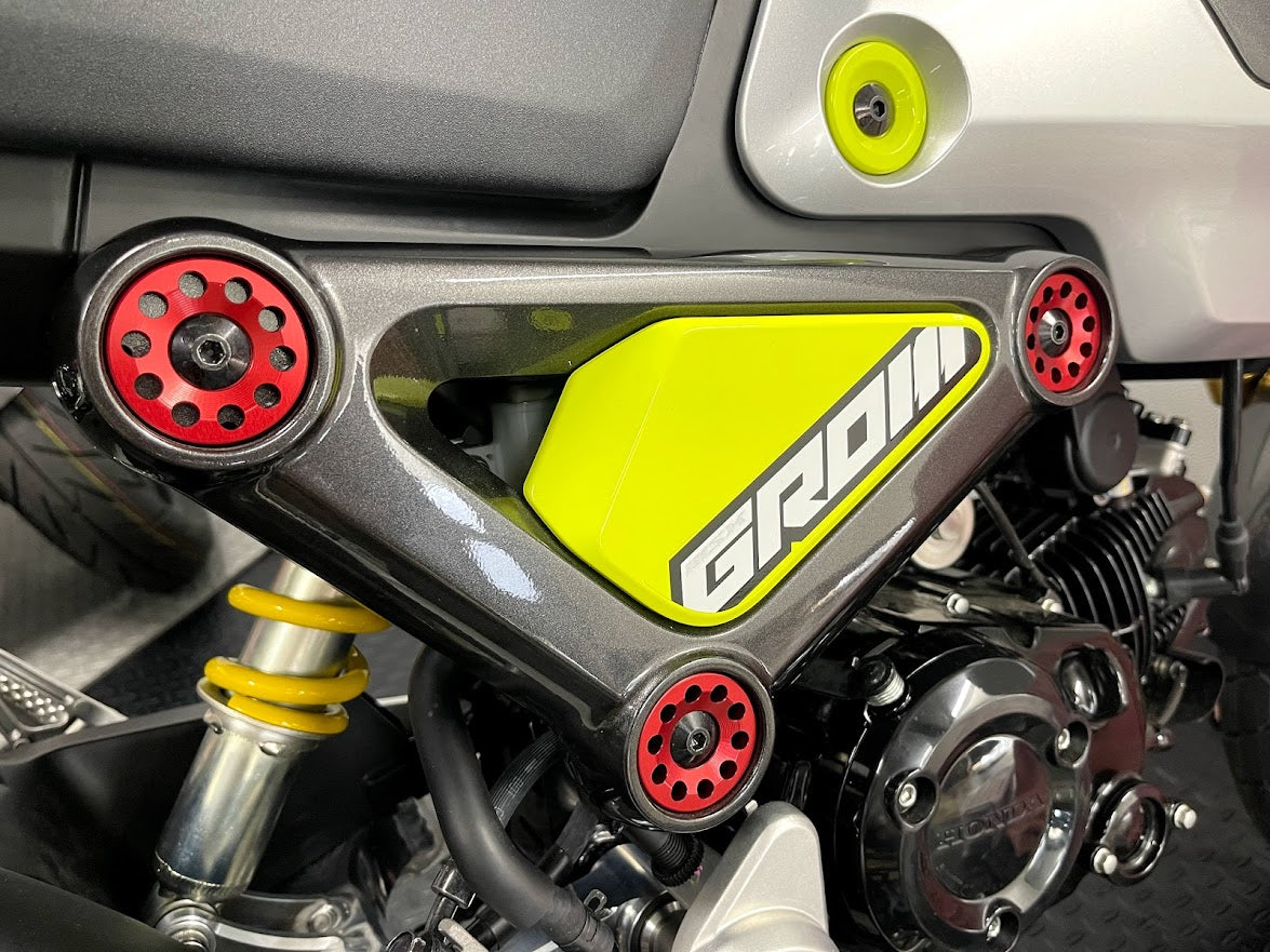 Billet Cap Red, 3 pcs, GROM