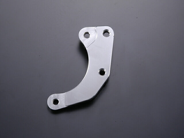 Caliper support for KSR1.2 fork stem, for Brembo "Crab" calipers, silver anodized