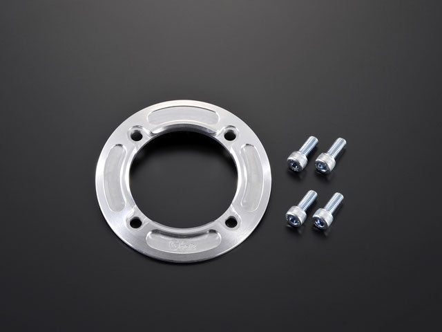 Wheel Reinforcement Plate Silver Anodized