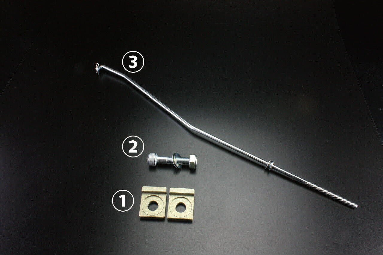 Swingarm Triple Square Buffed +10cm XR50/CRF50