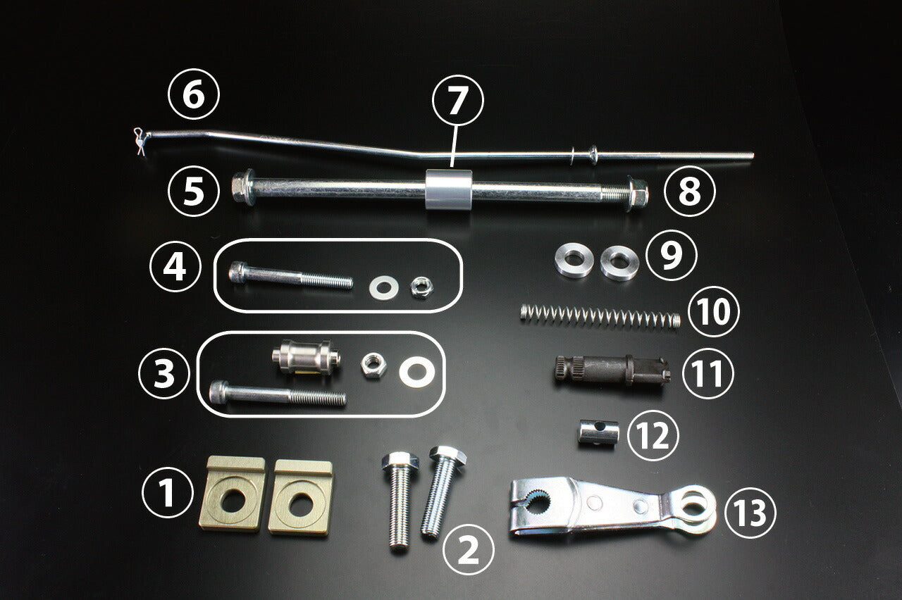 5.5J Swingarm Drum Triple Square No Stabilizer Buffed +0cm Dax Chaly