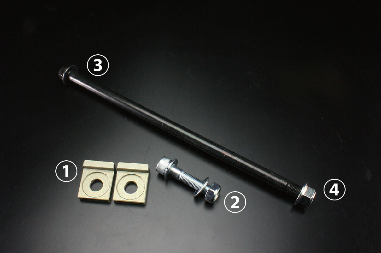 Swingarm Triple Square Stabilizer Buffed +0cm GROM