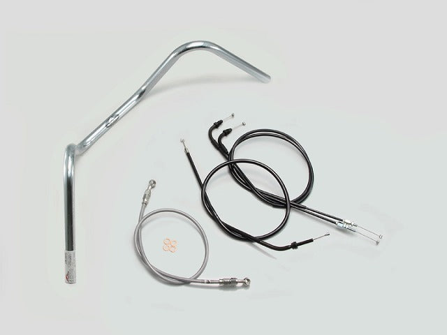 200アップ1型 ハンドルセット クロームメッキ GROM グロム (16 JC61-1300001-)