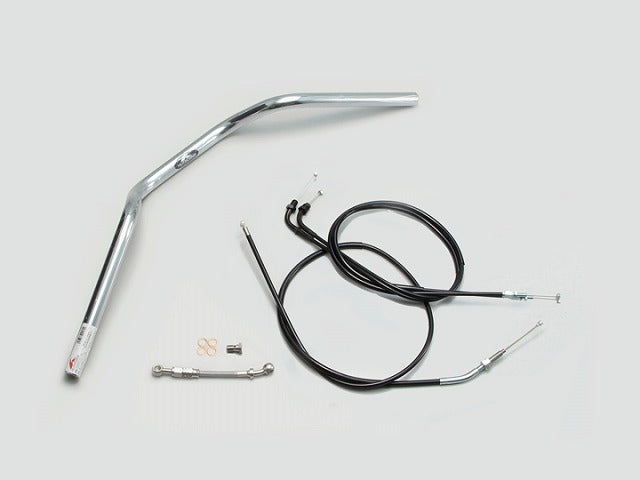 ヨーロピアン2型 ハンドルセット クロームメッキ CB400SB(14-16 ABS車)