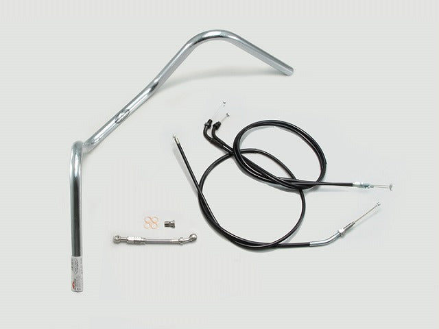 200アップ1型 ハンドルセット クロームメッキ CB400SF VTEC Revo(14-16 ABS車)