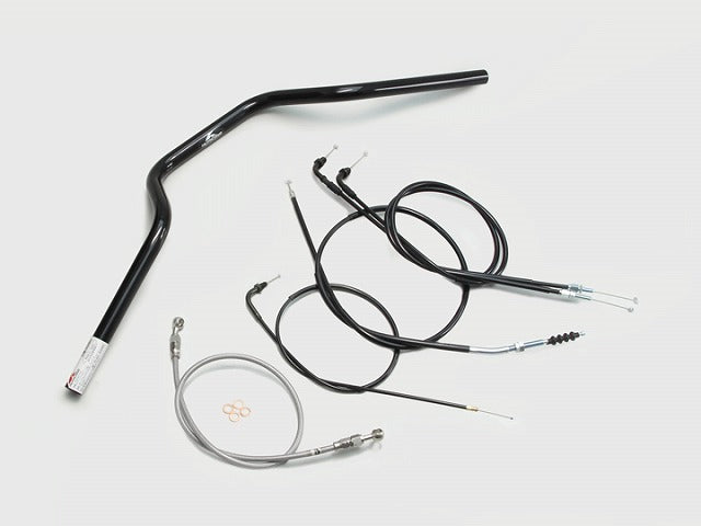 ヨーロピアン3型 ハンドルセット ブラック GB250クラブマン (90-94 MC10-1300001-1499999)