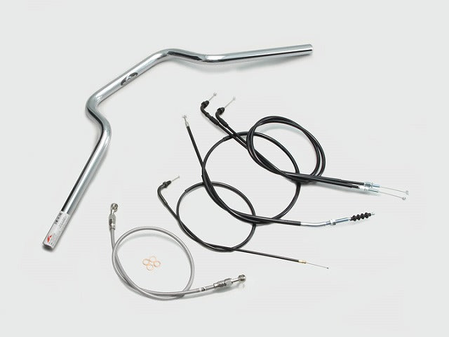 CB1300P-タイプ ハンドルセット クロームメッキ GB250クラブマン (90-94 MC10-1300001-1499999)