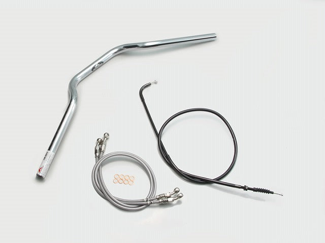 ヨーロピアン1型 ハンドルセット クロームメッキ XJR400R(98-00)