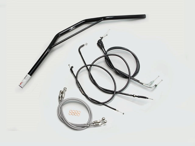 トラッカースペシャル ブリッジ付 ハンドルセット ブラック XJR400R(98-00)