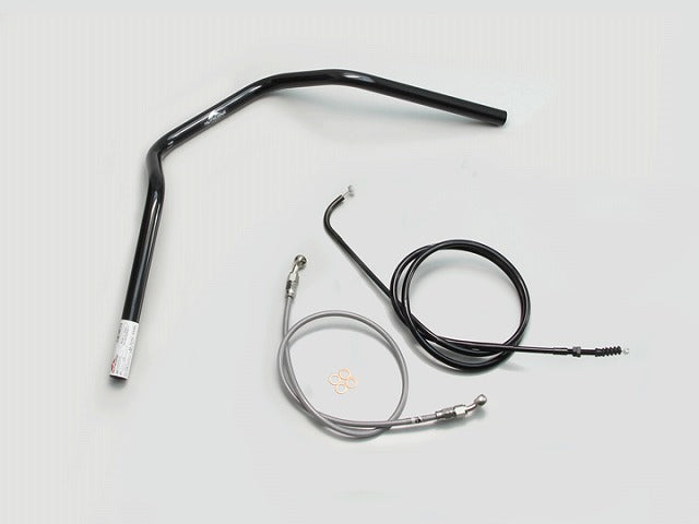 ナロー3型 ハンドルセット ブラック エストレヤ(14-16 FI車)