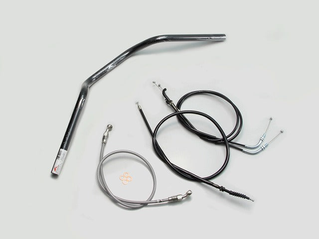 ヨーロピアン2型 ハンドルセット ブラック Z250(13-14 ABS無し車)