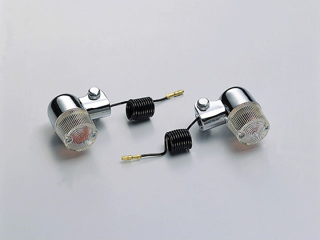 ミニウインカー クリアレンズ 2ヶ入 取付ボルト別途必要(HA5220又はHA5221) 汎用 12V23W シングル球