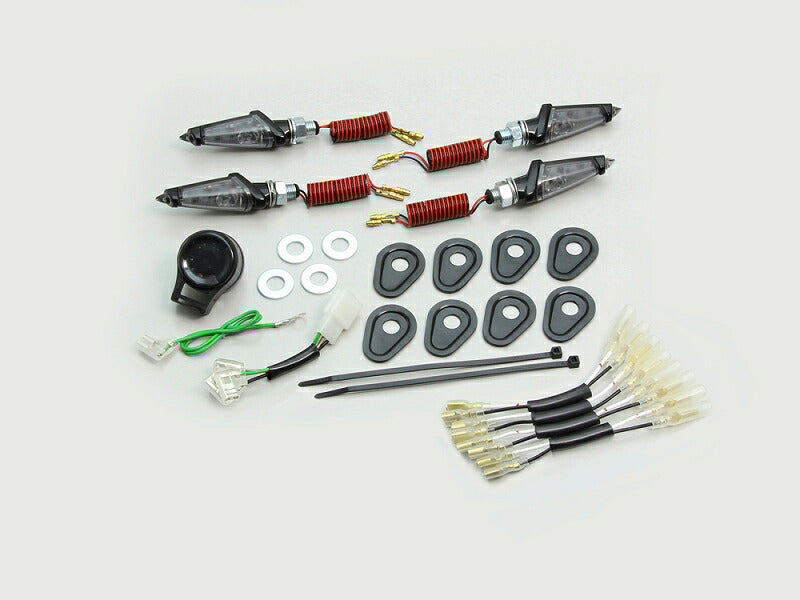 LEDダガーウインカーキット ブラック スモークレンズ MT-09