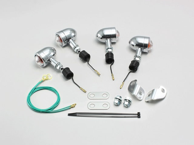 ミニブレットウインカーキット クリアレンズ エイプ50(-07)/100(-08/8)