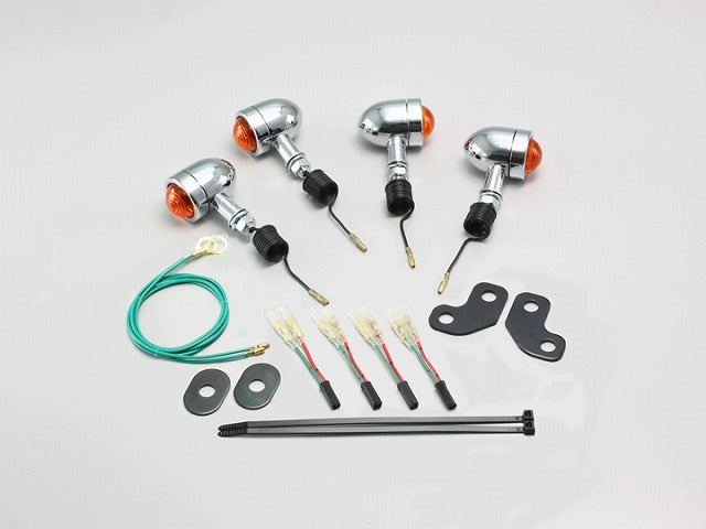 ミニブレットウインカーキット オレンジレンズ グラストラッカー/ビッグボーイ (NJ47A/NJ4BA/FI NJ4DA)