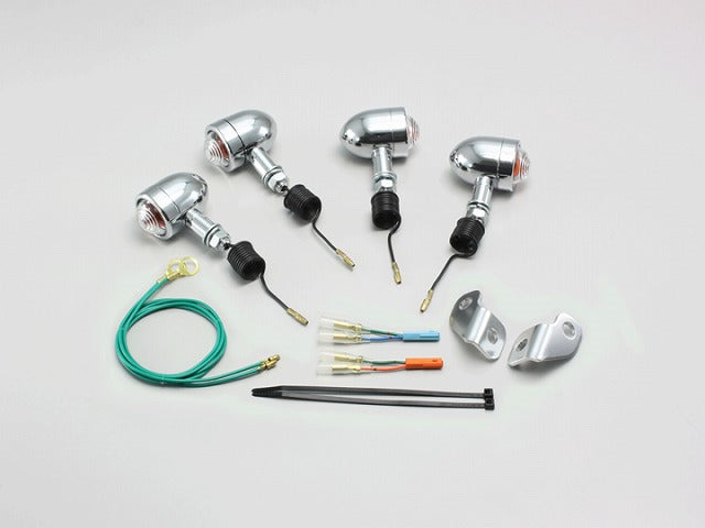 ミニブレットウインカーキット クリアレンズ FTR223(08- MC34-1600001-)