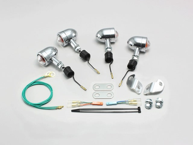 ミニブレットウインカーキット クリアレンズ エイプ100(09- HC07-1600001-) /タイプD (09- HC13)