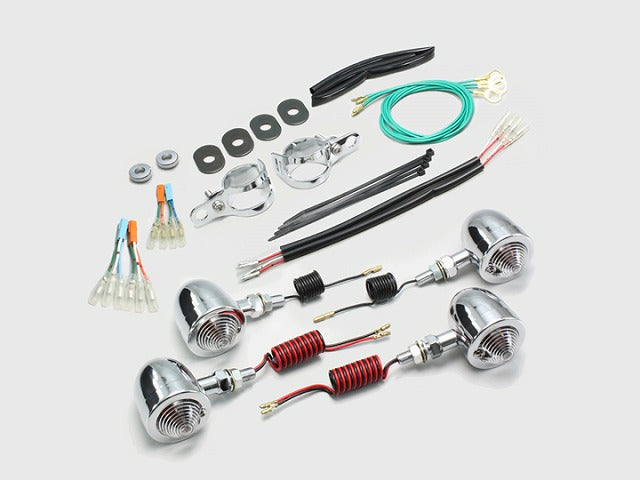 ブレットウインカーキット クリアレンズ レブル250(MC49) レブル500(PC60)