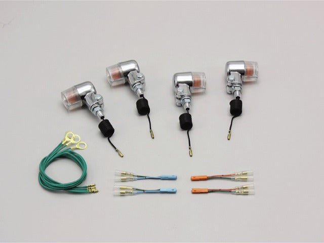 ミニウインカーキット クリアレンズ 12V15W×4個 CB1100(-13 SC65)