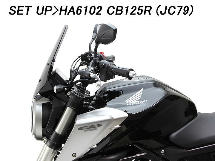 Screen Smoke CB125R CB250R Windshield Windbreak
