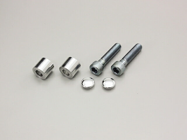 Mirror Spacer Set, Chrome Plated, for M10 Right-Hand Thread, for Low-Angle Mirrors