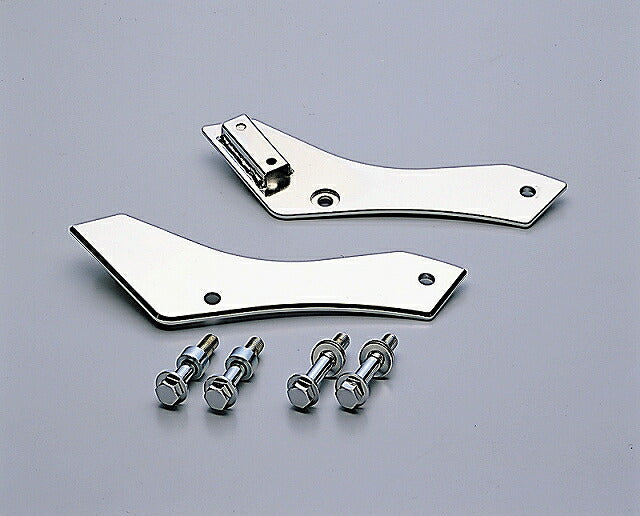 Sissy Bar Plate, Chrome Plated, Bolt-on, Shadow Slasher 400/750