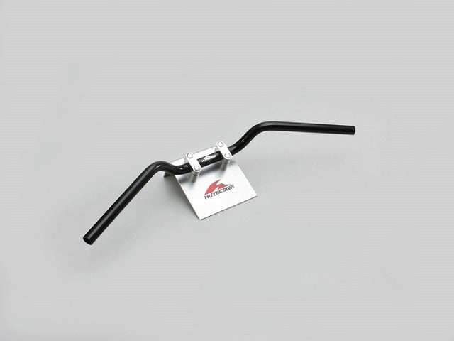 BMコンチ2型 キット専用ハンドル ブラック スイッチ穴加工済み 外径φ22.2mm 内径φ18mm 全高80mm 全巾680mm マジェスティS
